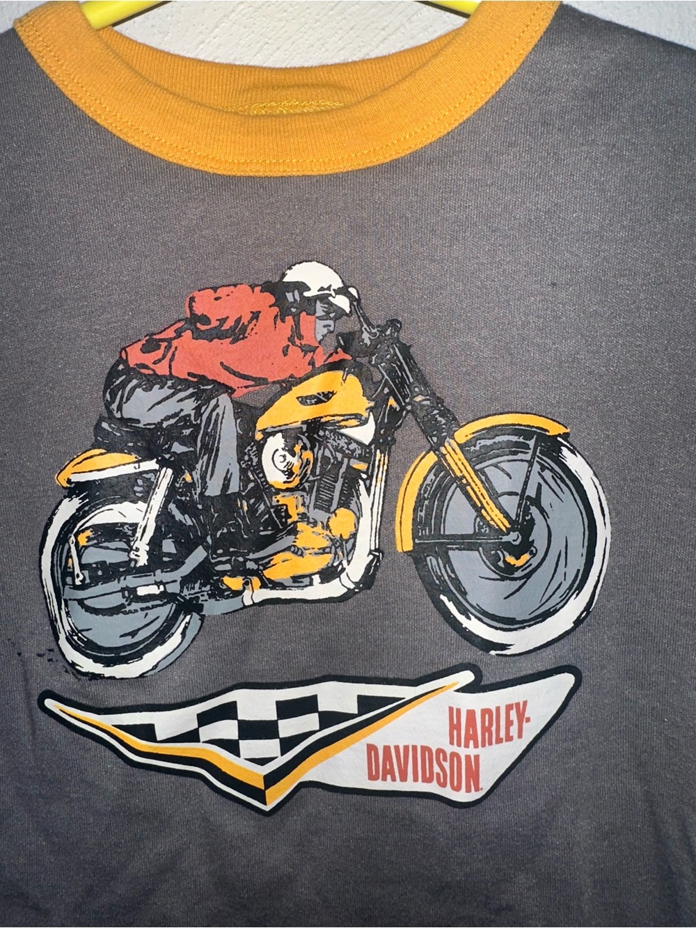 Harley-Davidson Racing Division Ringer Tee - Picture 2 of 6